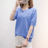 Oversized women's loose short-sleeved T-shirt
