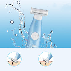 Full Body Washable Rechargeable Shaver Small T Knife Ladies Shaver