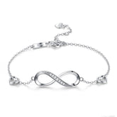 Sterling Silver 8 Bracelet Bracelet Female Silver Jewelry