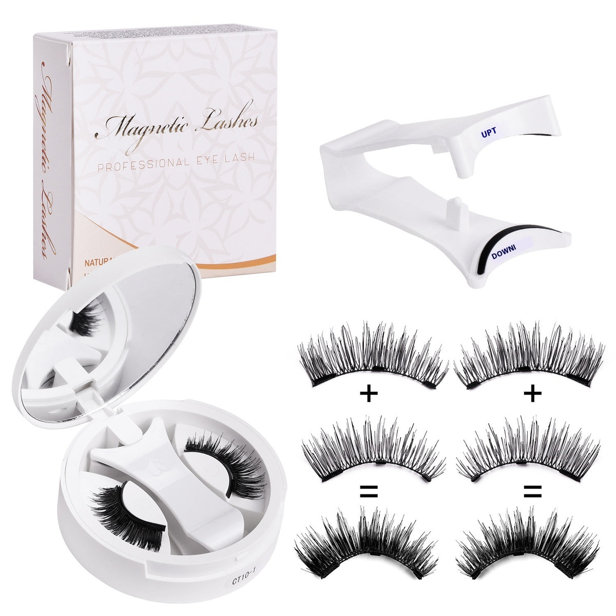 Magnetic False Eyelashes Integrated Soap Holder