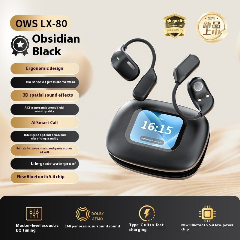 Headset Touch Screen Ear-mounted Bluetooth