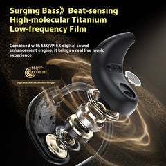Headset Touch Screen Ear-mounted Bluetooth